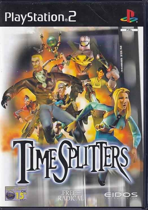 TimeSplitters - PS2 (B Grade) (Genbrug)